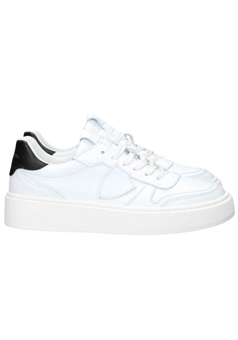 Scarpe unisex bianche in pelle Philippe Model | 80757/PIABIANCO
